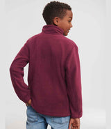 Russell Athletic Kids Outdoor Fleece Jacket | Burgundy thumbnail 2