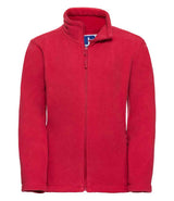 Russell Athletic Kids Outdoor Fleece Jacket | Classic Red thumbnail 4