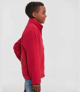 Russell Athletic Kids Outdoor Fleece Jacket | Classic Red thumbnail 3