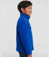 Russell Athletic Kids Outdoor Fleece Jacket | Royal Blue thumbnail 3