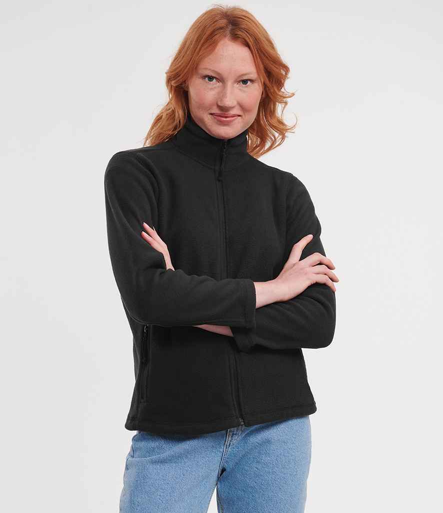 Russell Athletic Ladies Outdoor Fleece | Black