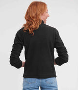 Russell Athletic Ladies Outdoor Fleece | Black thumbnail 2