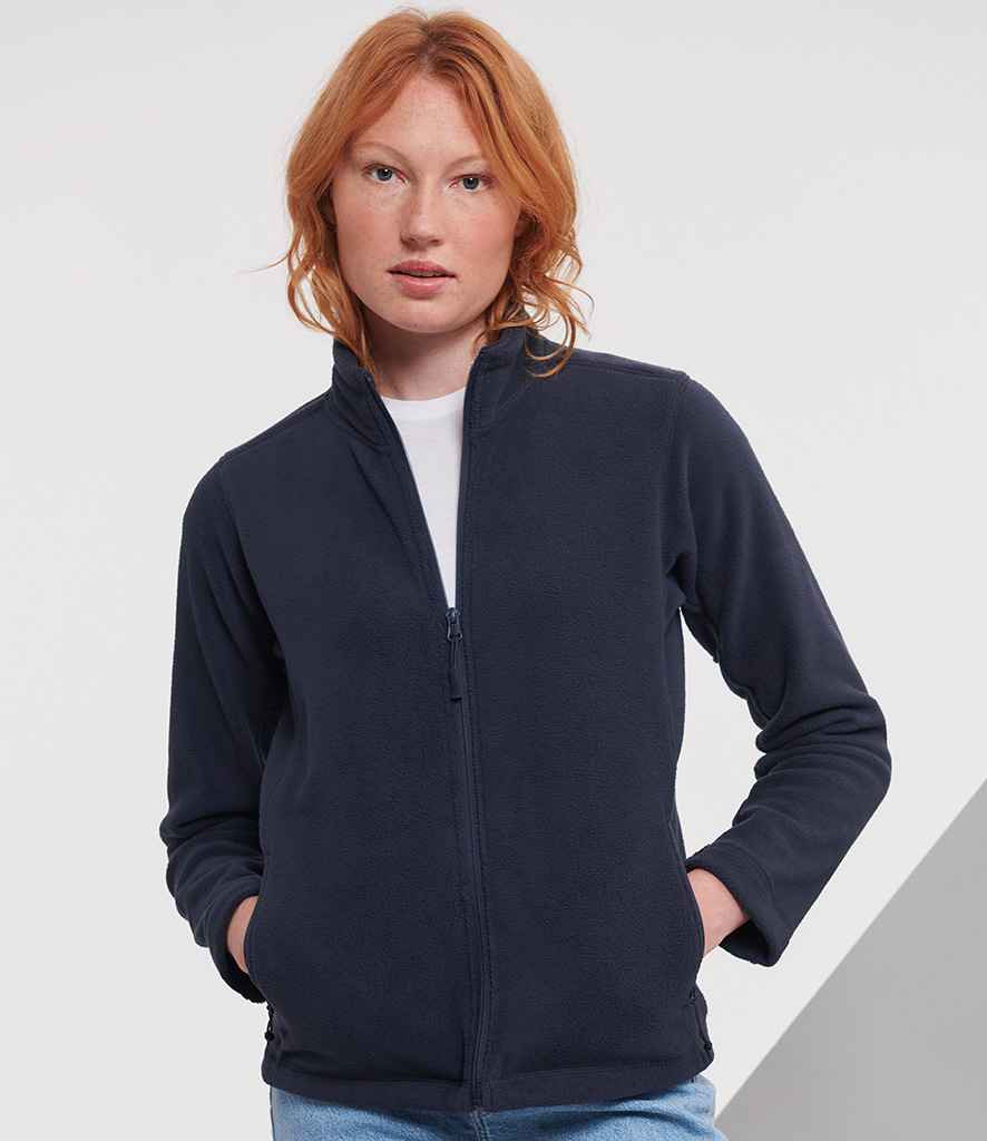 Russell Athletic Ladies Outdoor Fleece | French Navy