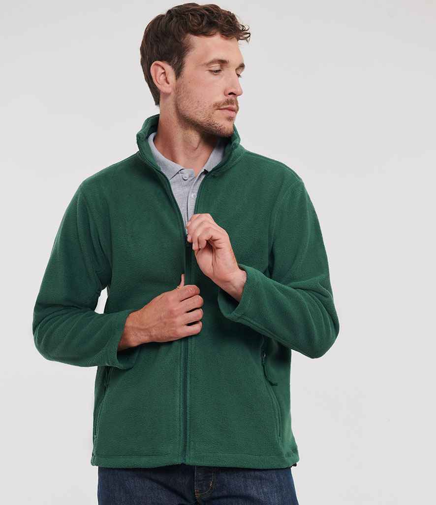 Russell Athletic Outdoor Fleece Jacket | Bottle Green