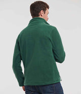 Russell Athletic Outdoor Fleece Jacket | Bottle Green thumbnail 2