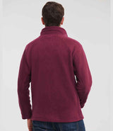Russell Athletic Outdoor Fleece Jacket | Burgundy thumbnail 2