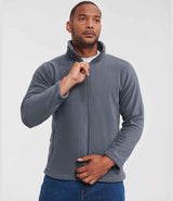 Russell Athletic Outdoor Fleece Jacket | Convoy Grey thumbnail 1