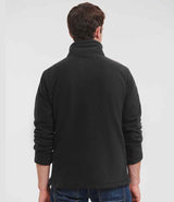 Russell Athletic Zip Neck Outdoor Fleece | Black thumbnail 2
