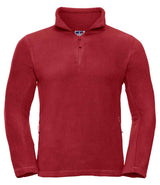 Russell Athletic Zip Neck Outdoor Fleece | Classic Red thumbnail 4