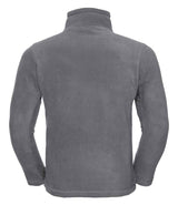 Russell Athletic Zip Neck Outdoor Fleece | Convoy Grey thumbnail 5