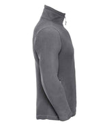 Russell Athletic Zip Neck Outdoor Fleece | Convoy Grey thumbnail 6