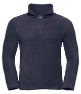 Russell Athletic Zip Neck Outdoor Fleece | French Navy thumbnail 4