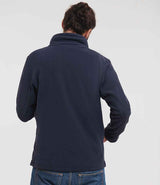 Russell Athletic Zip Neck Outdoor Fleece | French Navy thumbnail 2
