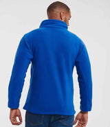Russell Athletic Zip Neck Outdoor Fleece | Royal Blue thumbnail 2