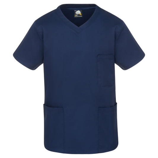 Scrub Top - Navy