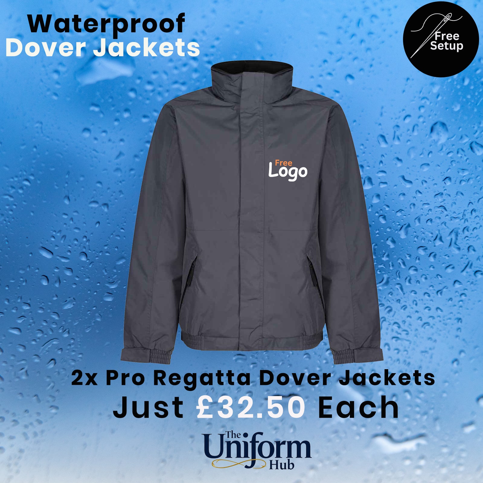 Waterproof Dover Jacket Deal x2