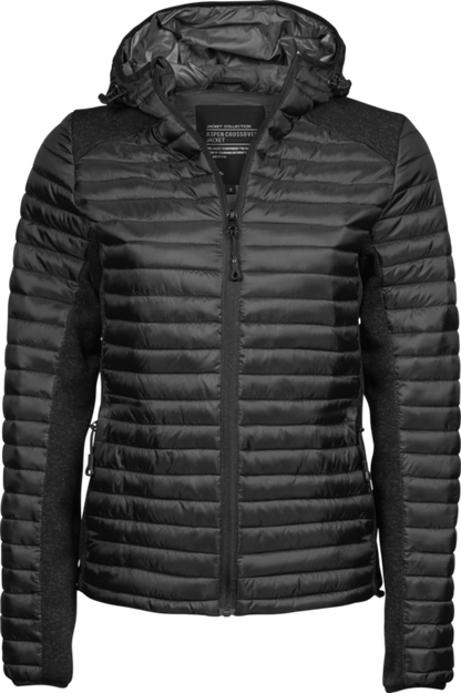 Tee Jays Women's Hooded Outdoor Crossover Jacket