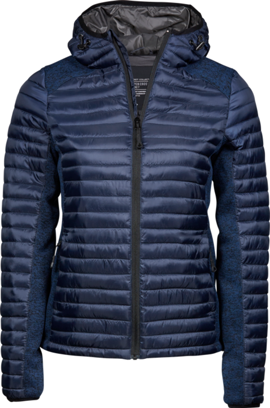 Tee Jays Women's Hooded Outdoor Crossover Jacket