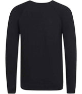 AWDis Academy Kids Raglan Sweatshirt | Black thumbnail 2