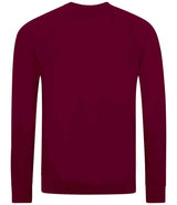 AWDis Academy Senior Raglan Sweatshirt | Burgundy thumbnail 2