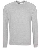 AWDis Academy Senior Raglan Sweatshirt | Grey thumbnail 1