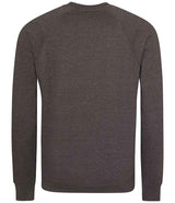 AWDis Academy Senior Raglan Sweatshirt | Charcoal thumbnail 2