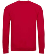 AWDis Academy Senior Raglan Sweatshirt | Red thumbnail 2