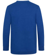 AWDis Academy Kids V Neck Sweatshirt | Deep Royal thumbnail 2
