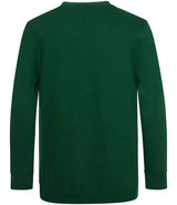AWDis Academy Kids V Neck Sweatshirt | Green thumbnail 2