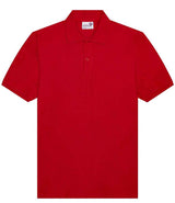 AWDis Academy Senior Piqué Polo Shirt | Red thumbnail 1