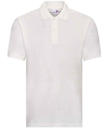 AWDis Academy Senior Piqué Polo Shirt | White thumbnail 1