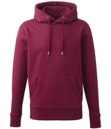 Anthem Organic Hoodie | Burgundy thumbnail 1
