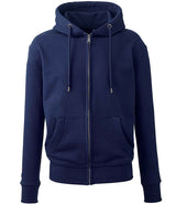 Anthem Organic Full Zip Hoodie | Oxford Navy thumbnail 1
