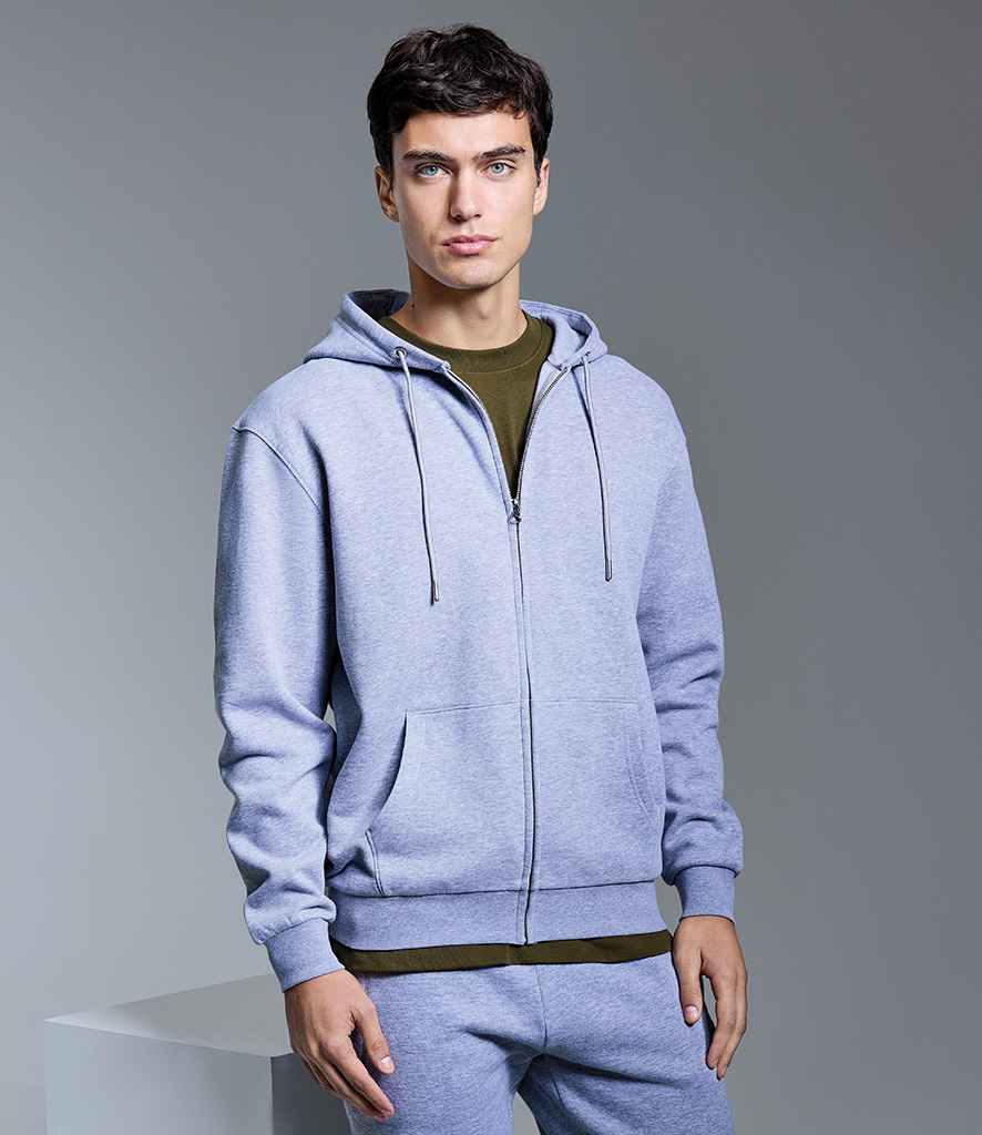 Anthem Unisex Studio Full Zip Hoodie | Grey Marl