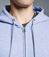 Anthem Unisex Studio Full Zip Hoodie | Grey Marl thumbnail 4
