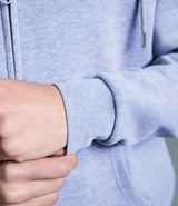 Anthem Unisex Studio Full Zip Hoodie | Grey Marl thumbnail 5