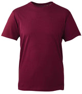 Anthem Organic T-Shirt | Burgundy thumbnail 1