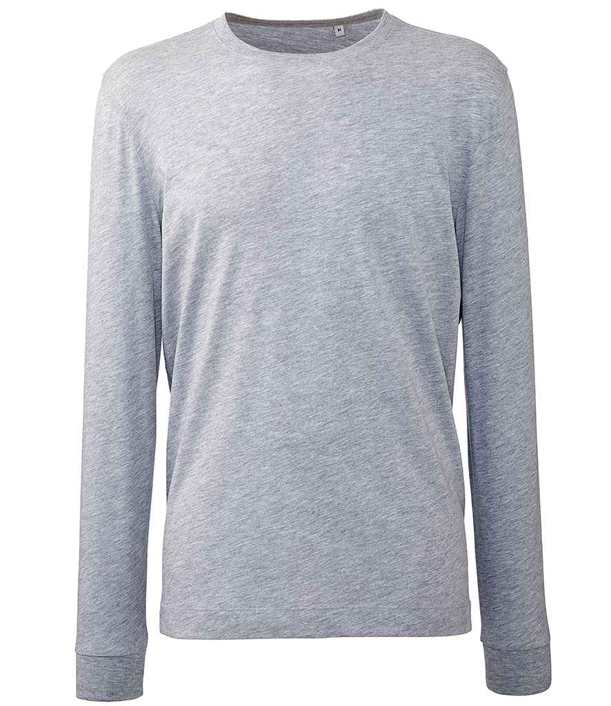 Anthem Organic Long Sleeve T-Shirt | Grey Marl
