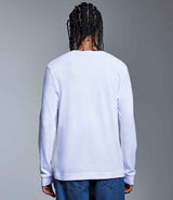 Anthem Organic Long Sleeve T-Shirt | White thumbnail 2
