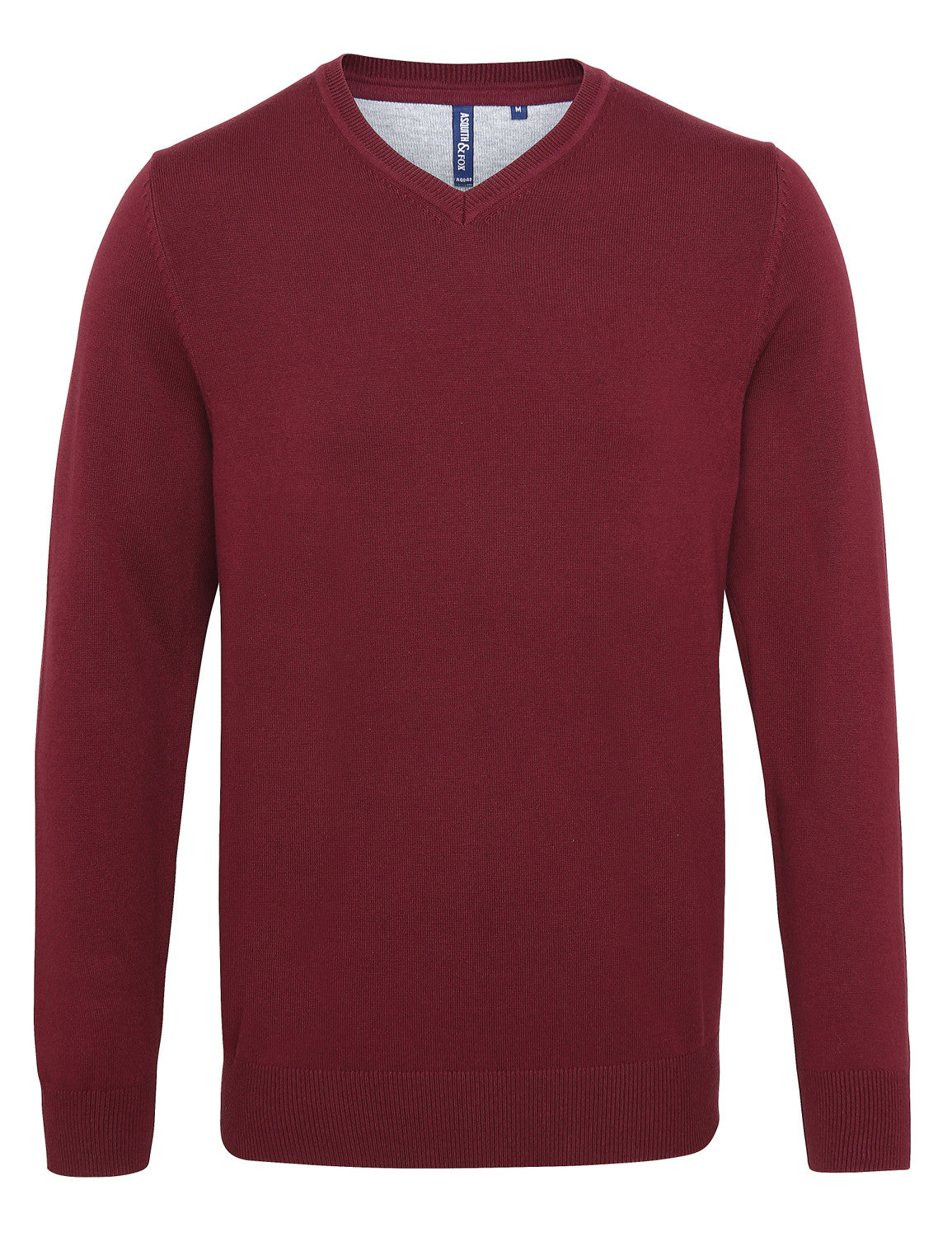 Men's Cotton Blend V-Neck Sweater