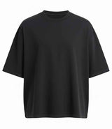 AWDis Heavyweight Boxy Cropped 240 T-Shirt | Deep Black thumbnail 2