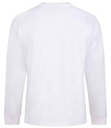 AWDis Long Sleeve 180 T-Shirt | Arctic White thumbnail 2