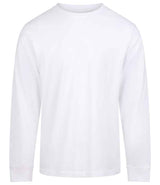 AWDis Long Sleeve 180 T-Shirt | Arctic White thumbnail 1