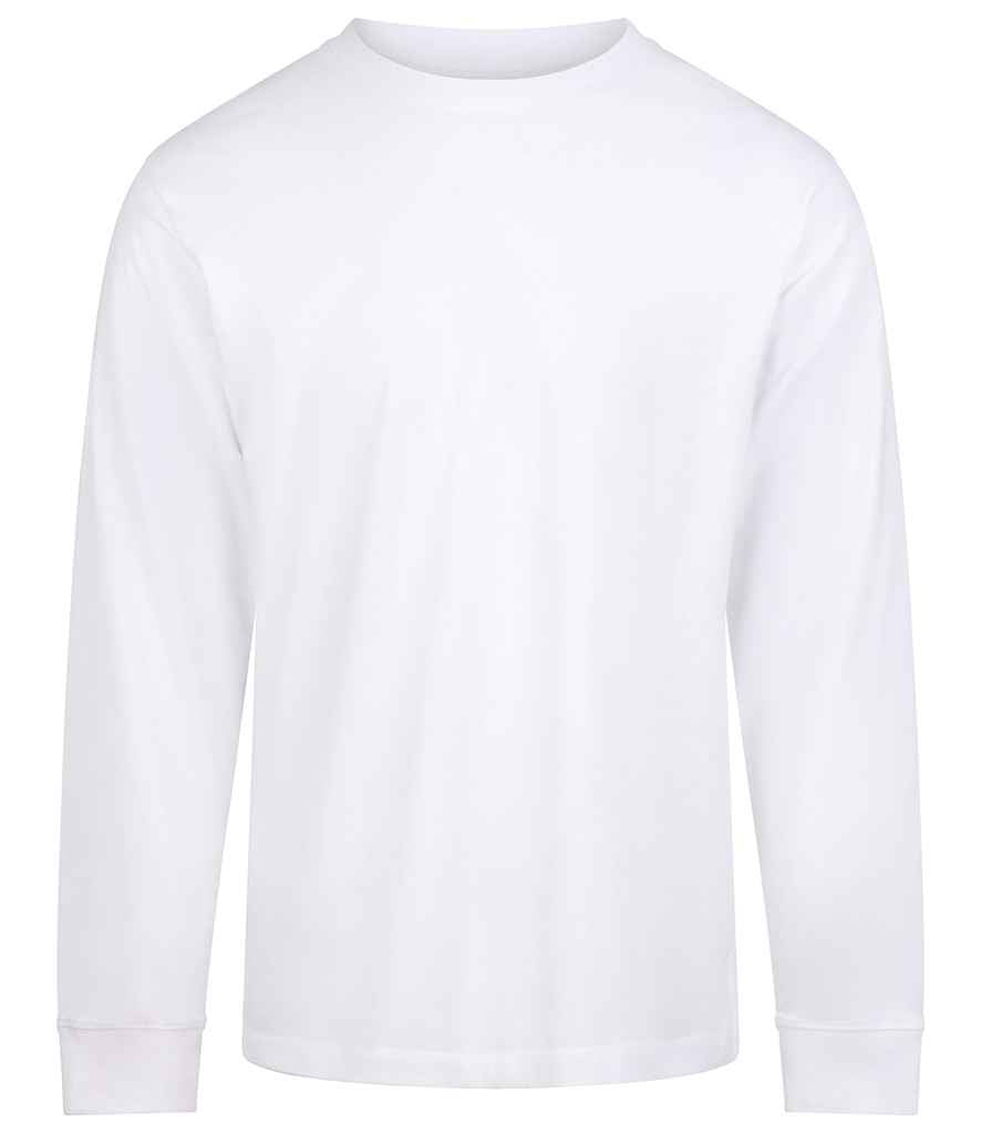 AWDis Long Sleeve 180 T-Shirt | Arctic White