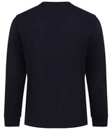 AWDis Long Sleeve 180 T-Shirt | Deep Black thumbnail 6