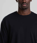 AWDis Long Sleeve 180 T-Shirt | Deep Black thumbnail 4