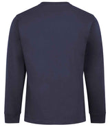 AWDis Long Sleeve 180 T-Shirt | New French Navy thumbnail 2