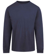 AWDis Long Sleeve 180 T-Shirt | New French Navy thumbnail 1