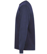 AWDis Long Sleeve 180 T-Shirt | New French Navy thumbnail 3