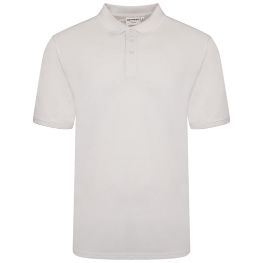 Pique Mens Polo - White - XS